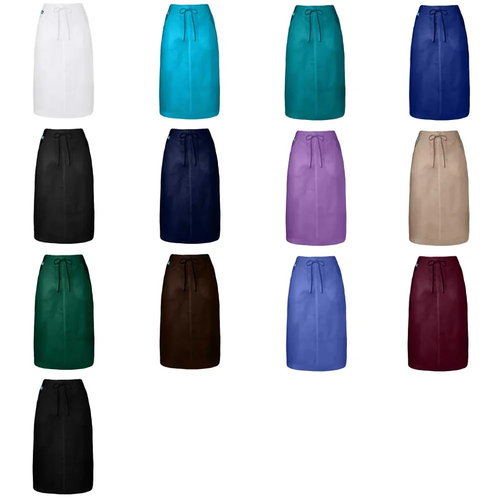 Adar Mid Calf Length Drawstring Skirt