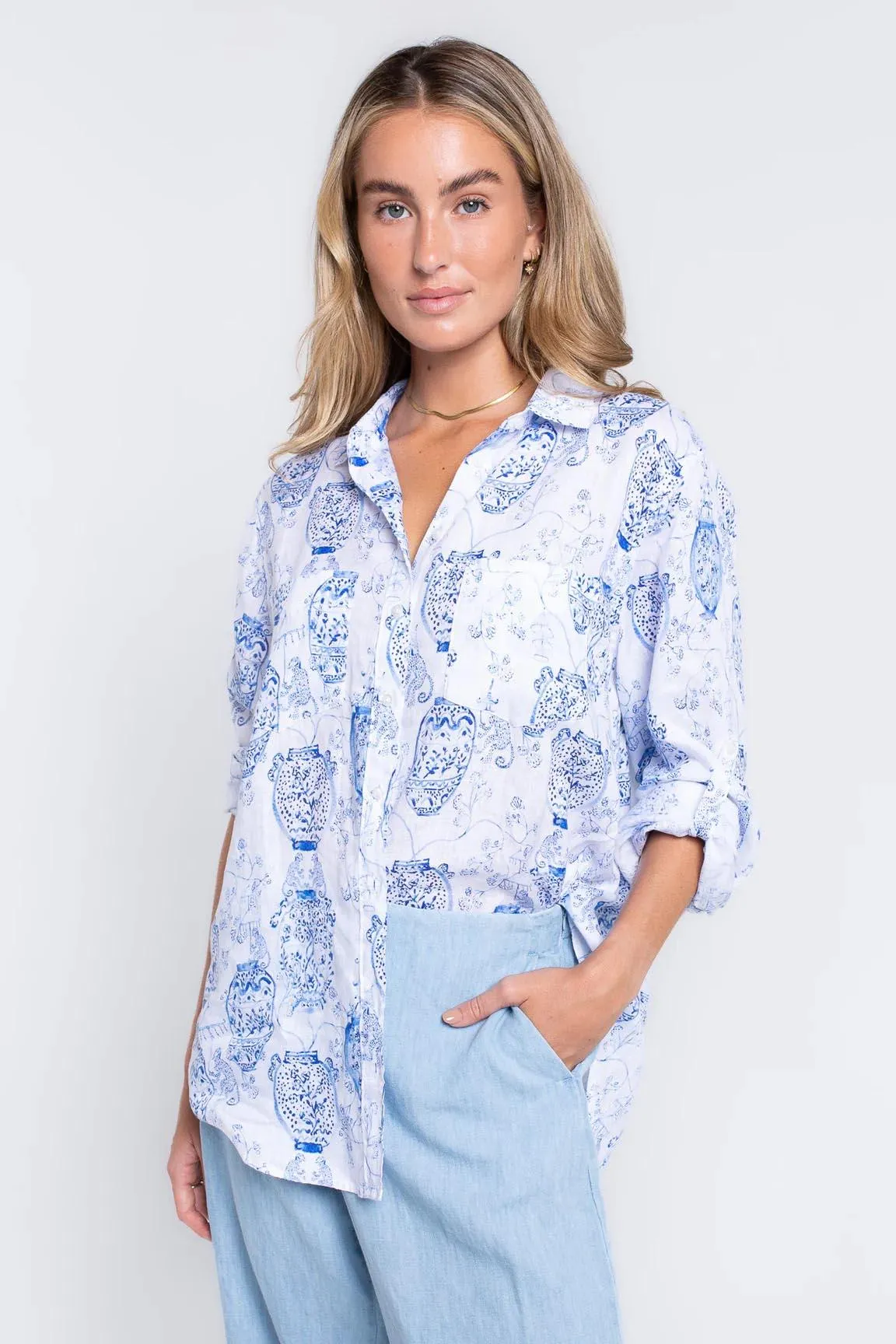 Ginger Jar Boyfriend Shirt