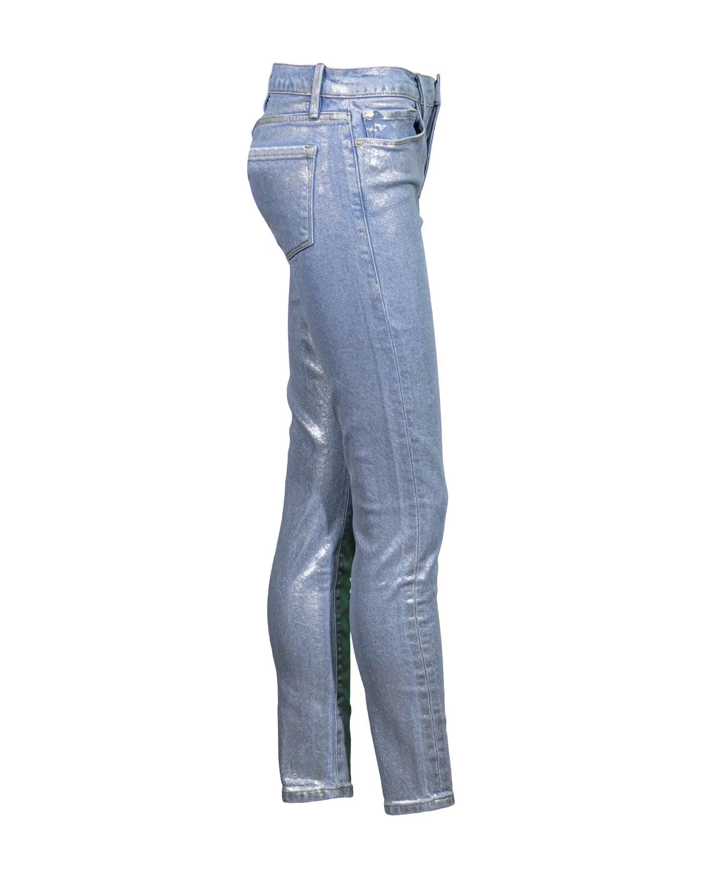 LE Skinny Coated Jeans