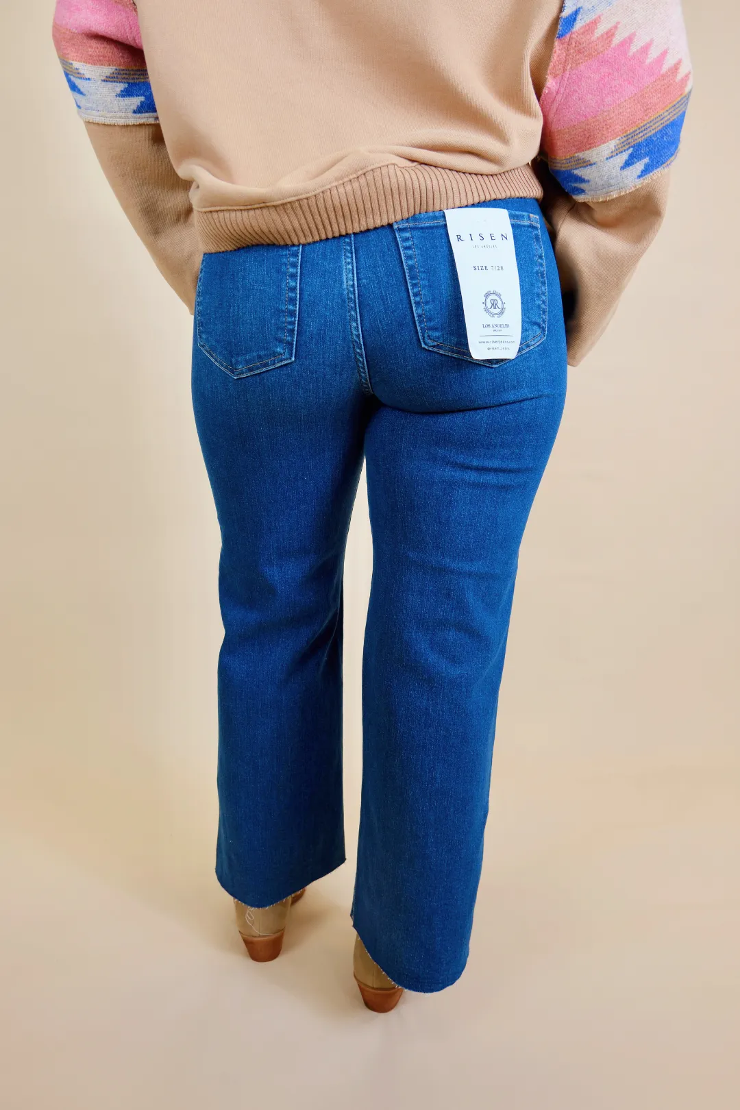 Leah High Rise Cropped Jeans