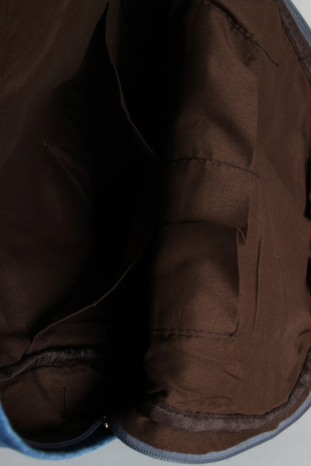 Multi Pocket Denim Backpack